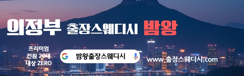 의정부에서 제일 인기 많는 밤왕 출장스웨디시